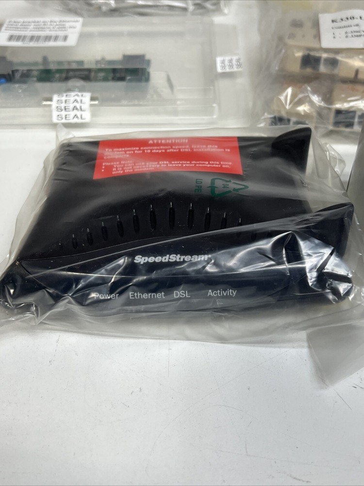 Efficient Networks SpeedStream 5100 DSL Modem + Power Supply + **READ** NEW