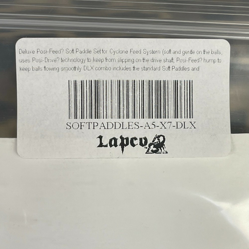 NEW Lapco DLX Soft Paddles For Tippmann Cyclone Feed System