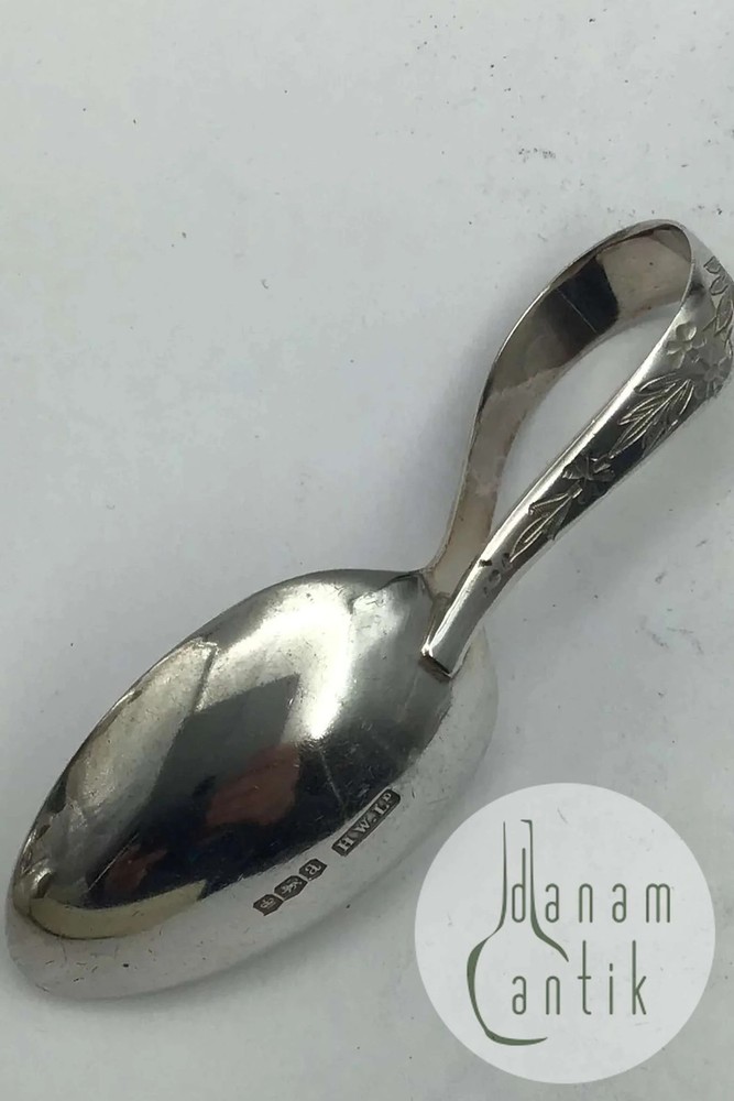 English Sterling Silver Child Spoon