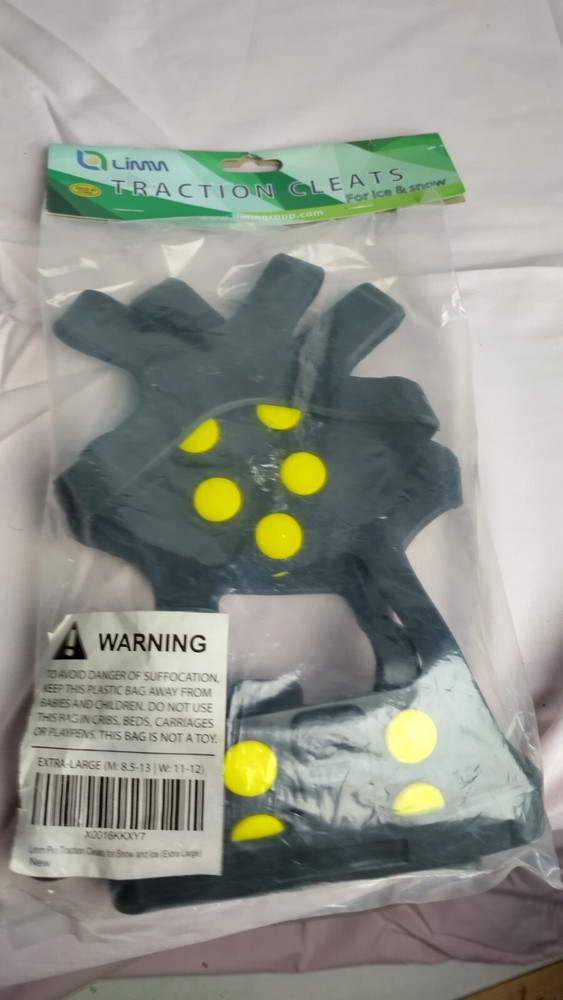 Winter Over The Shoe Shield Traction Spike Covers 8.5-13 Adjustable Protector