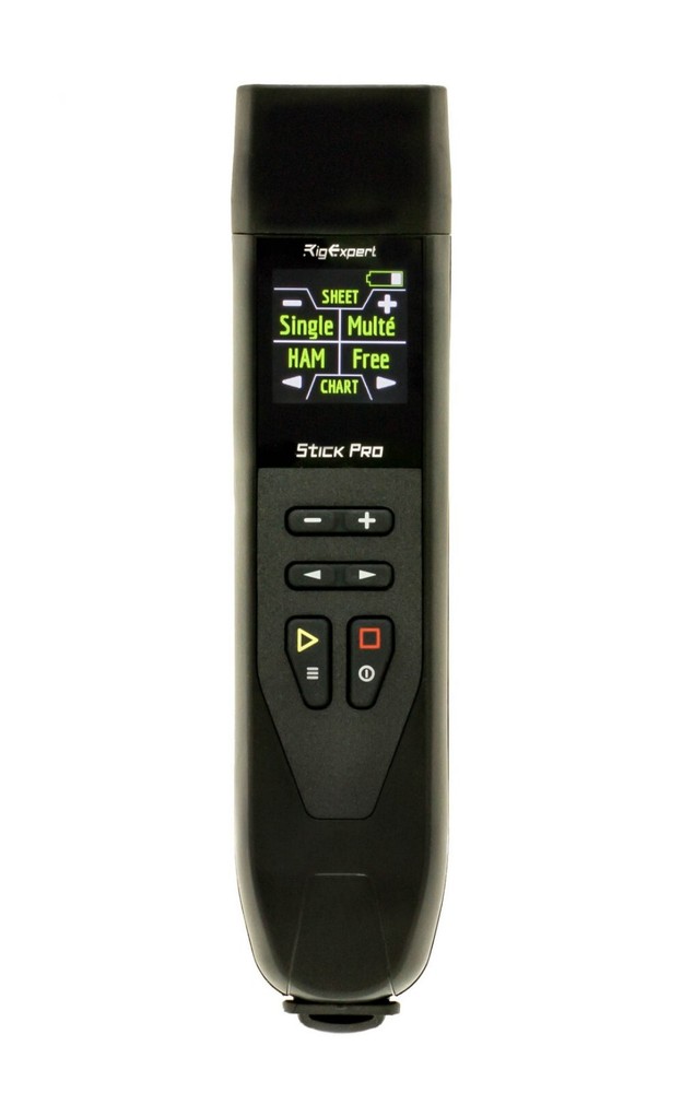RigExpert Stick Pro Compact Antenna Analyzer .1 to 600 MHz