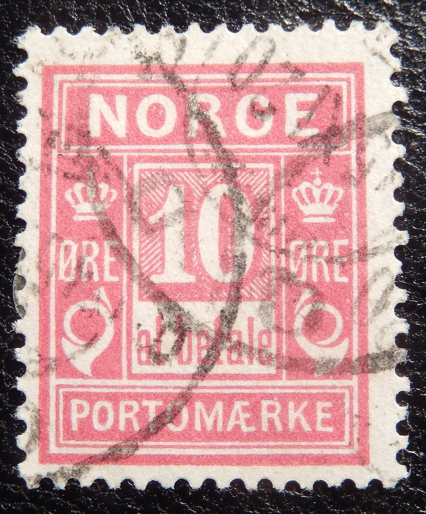 Norway Scott #J 3a, Used