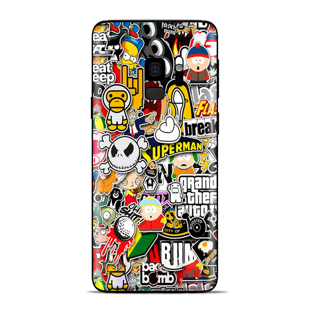 Samsung Galaxy S9 Skins Wrap - Sticker Slap