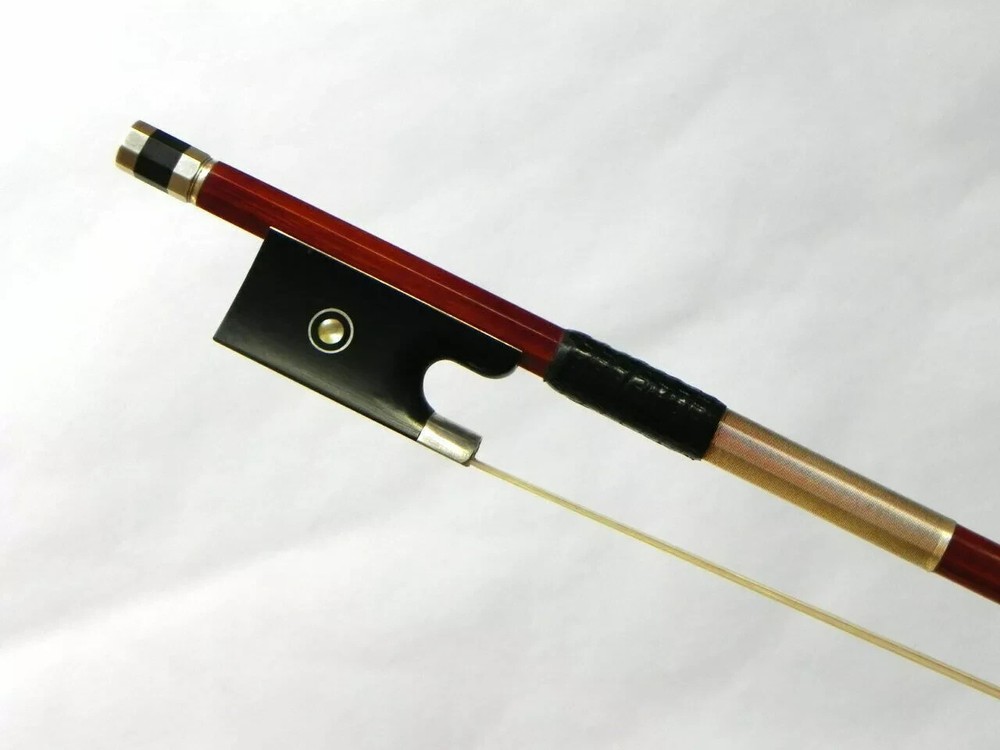 Master Violin Bow 4/4 Size Pernambuco Wood!Master Craftsmanship!Sterling Silver