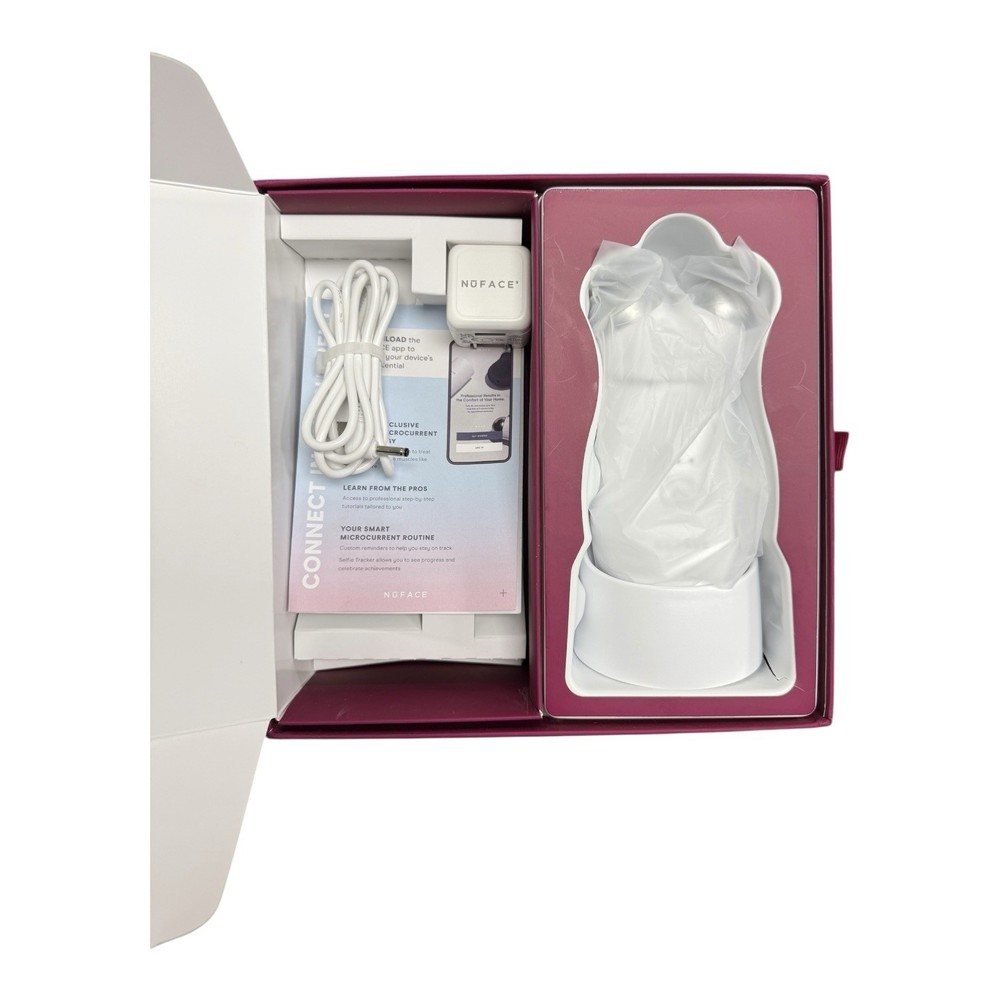 NUFACE TRINITY Limited Edition~Smart Advanced Facial Microcurrent- White New