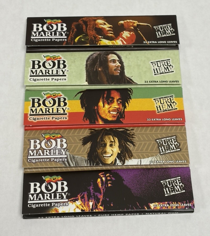 BOB MARLEY KING SIZE ROLLING PAPERS PURE HEMP