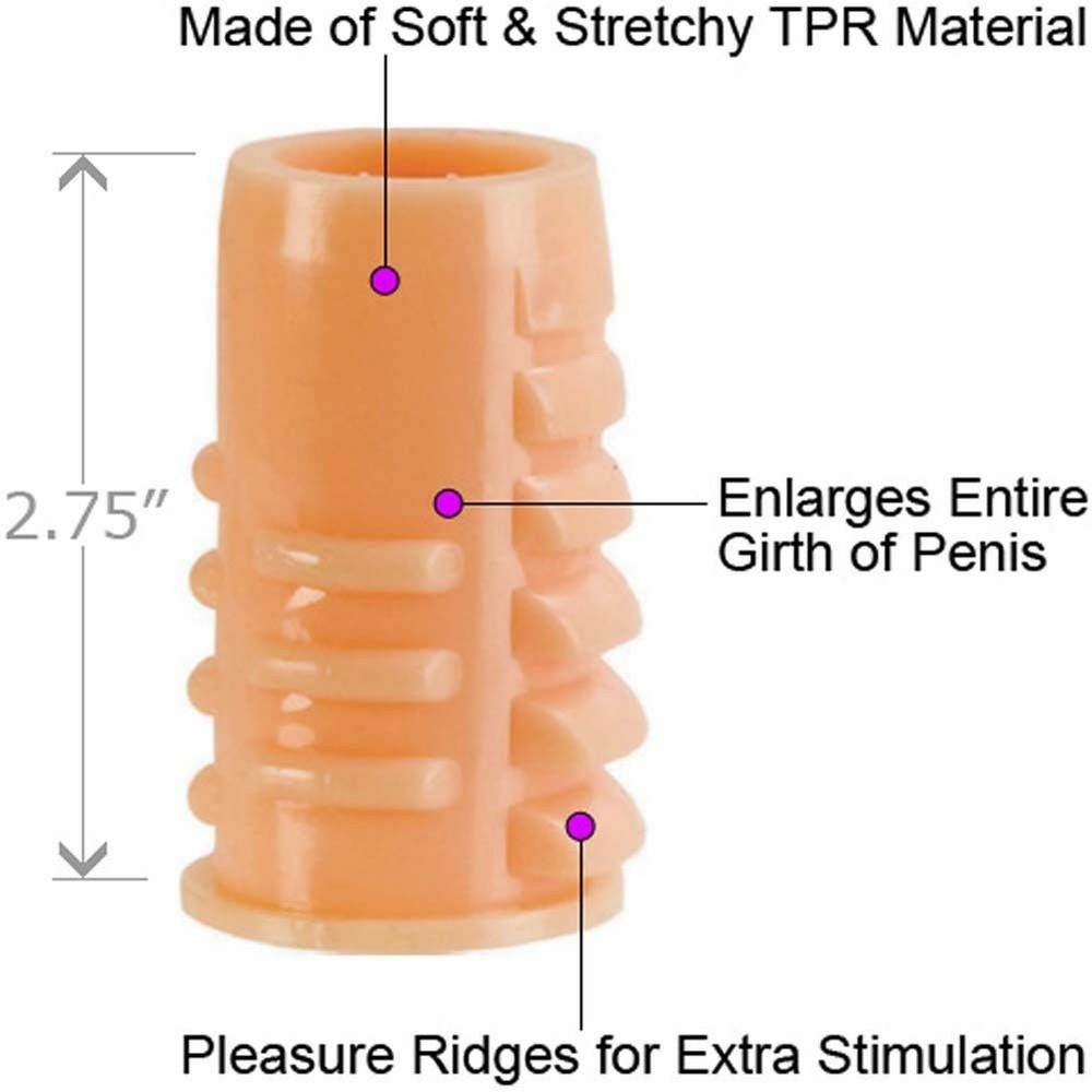 Penis-Sheath-Extension-Extender-Girth-Length-Enlarger-Erection-Enhancer-Sleeve