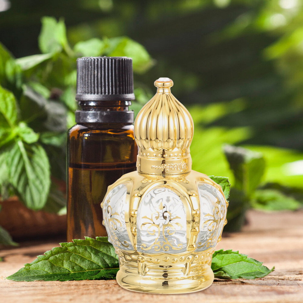 2PCS Essential Oil Bottling Roller Bottles Perfume Dispenser Middle Container