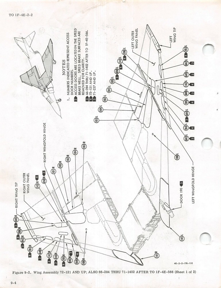 F-4E Phantom II Ground Handling, Servicing, Airframe Maint Flight Manual -CD