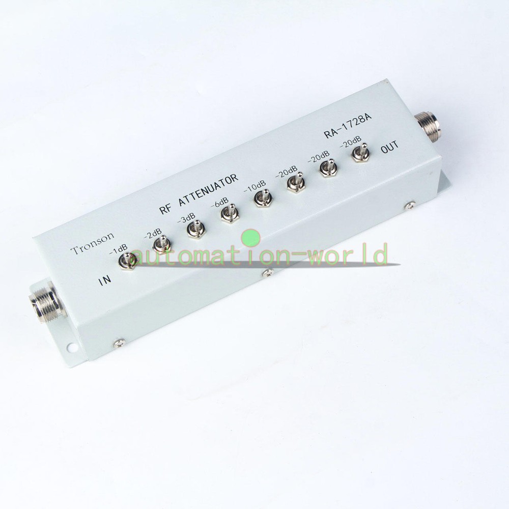 0 - 82DB VARIABLE/ STEP ATTENUATOR 50 OHM FOR HAM RADIO TRANSMITTER NEW
