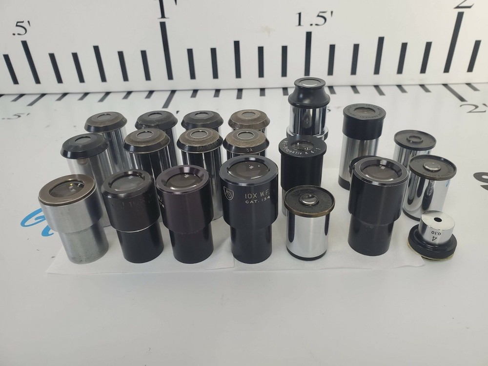 Microscope Eyepieces - Big Group of 21 units