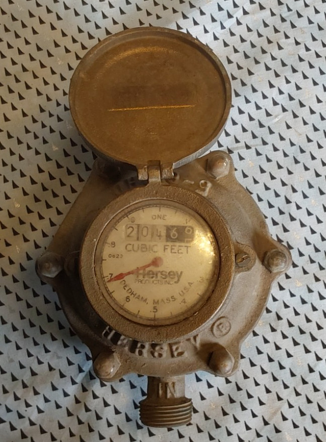HERSEY Bronze Water Meter - 5-8 MHR