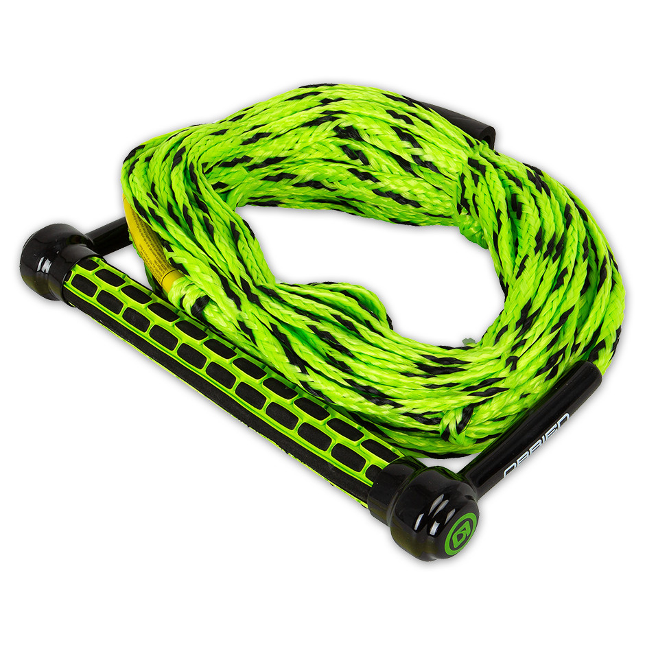 O'Brien 2-Section Ski + Wakeboard Floating Combo Rope - 2026 - Green/Black
