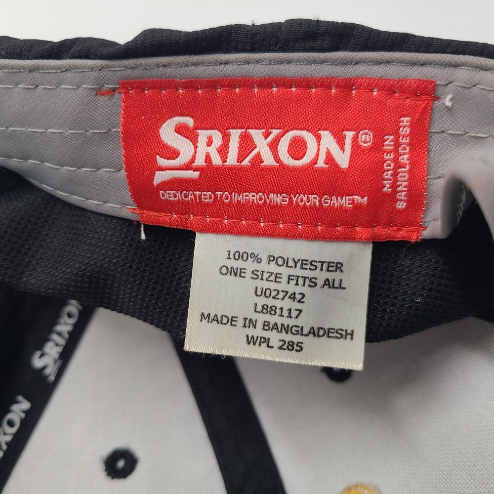 Srixon Hat Adjustable Black Springbrook Greens State Golf Course New York Men