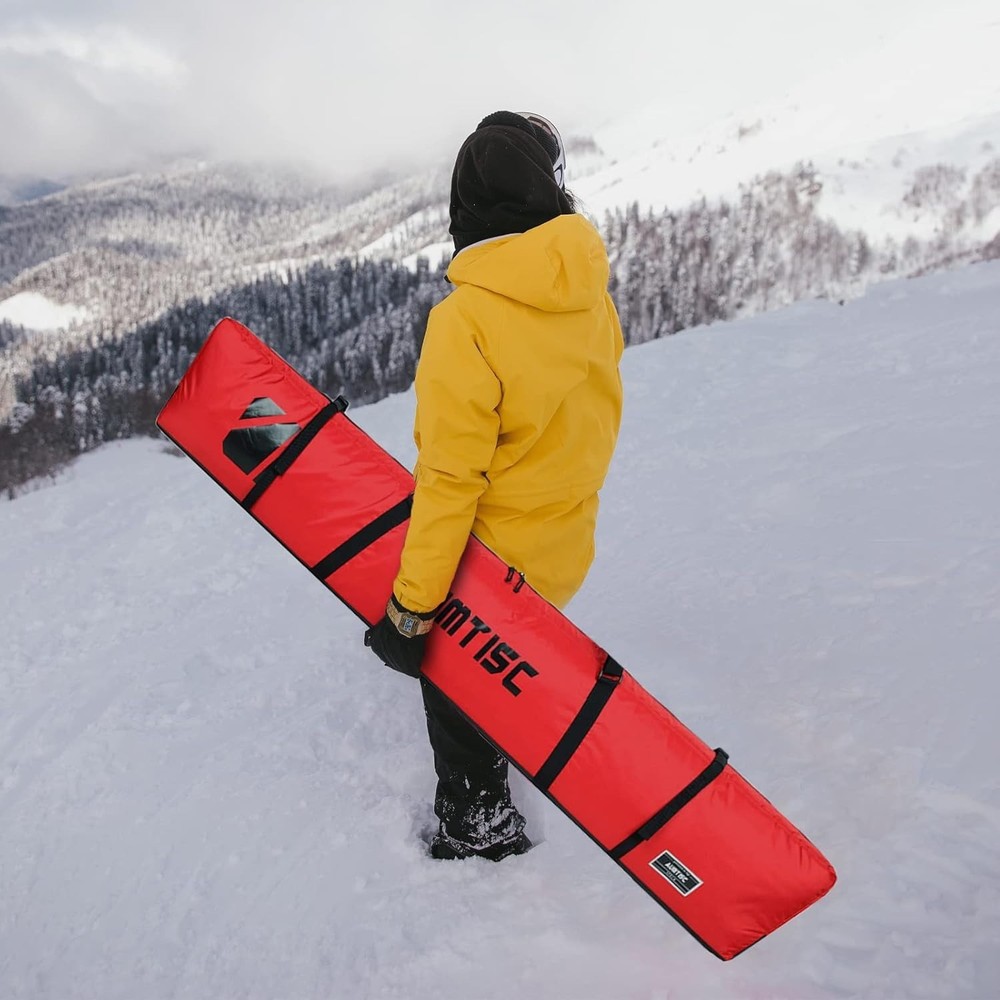 Lightweight Waterproof Ski Bag with Adjustable Handle - Perfect for 185cm