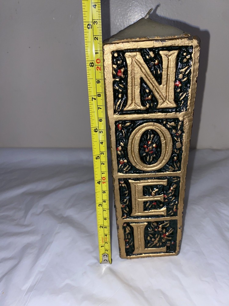 christmas noel candle