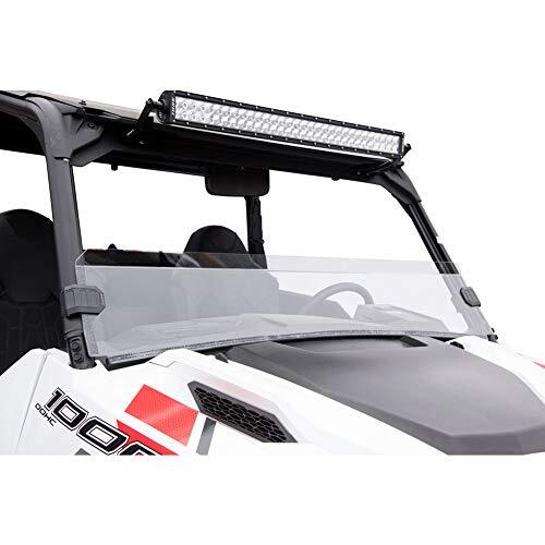 Tusk Removable Half Windshield - Scratch Resistant - POLARIS GENERAL 1000/XP