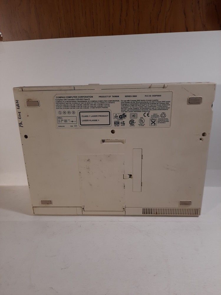 Vintage Compaq LTE 5150 Laptop Computer/Notebook Untested