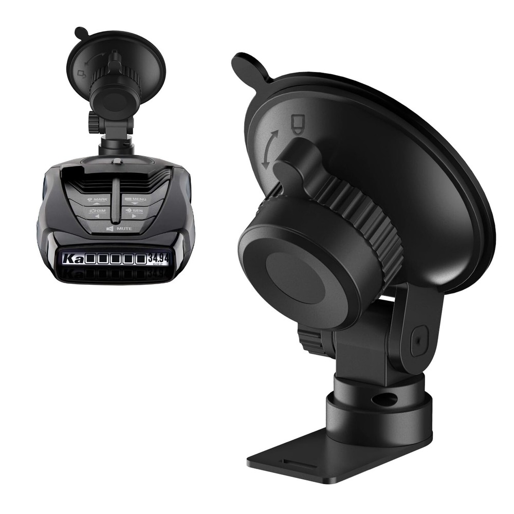 Radar Detector Mount,Car Radar mounting Bracket Suction Cup Holder,Windshield...