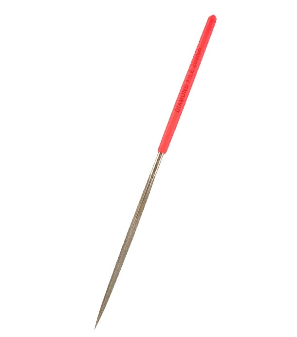 Genius Tools Triangle Diamond File (4mm Diameter) - 500785