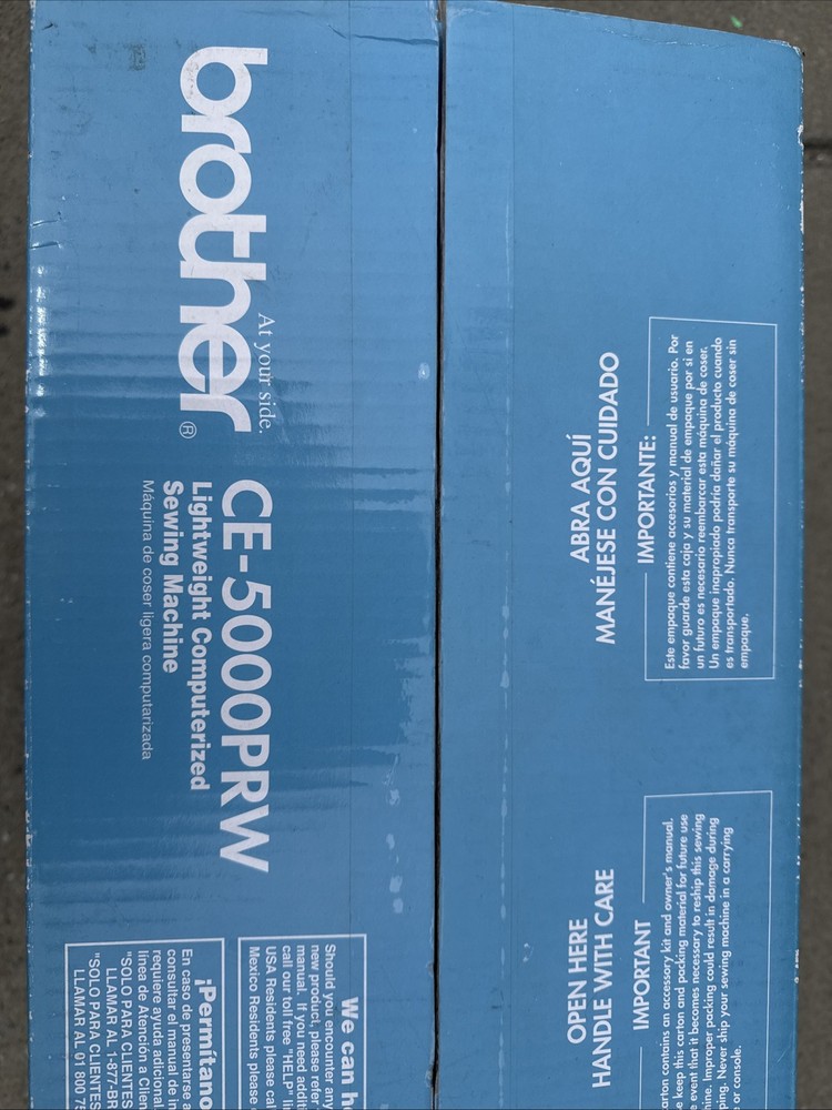 BROTHER CE-5000PRW Limited Ed. Project Runway Computerized Sewing Machine NEW