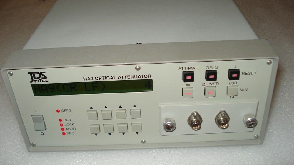 JDS FITEL HA9 OPTICAL ATTENUATOR (Good working)