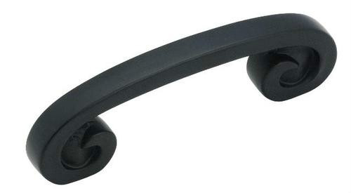 Pull Handle Kitchen Cabinet Hardware Swirl'z Amerock Black