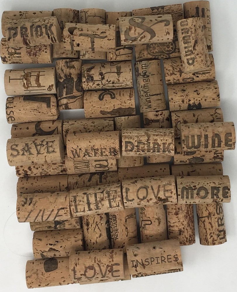 Wine Corks 100 Ea Craft Grade Stopper Replacement Bottle Plug DIY Decor