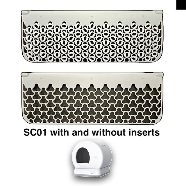 Inserts for Meowant (MW-SC01) Self Cleaning Litter Box Screen