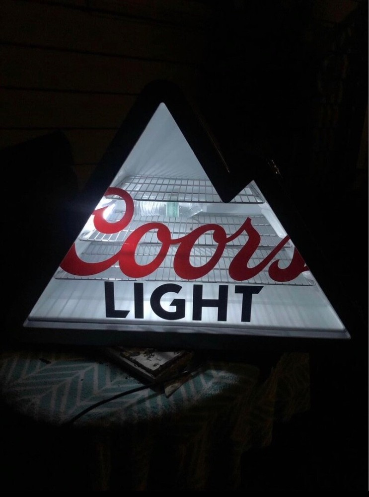 Coors Light Mountain Mini Fridge