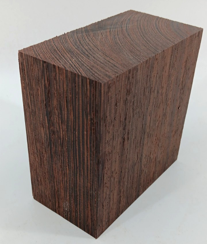 Wenge turning blank 2 5/8" x 5" x 5"