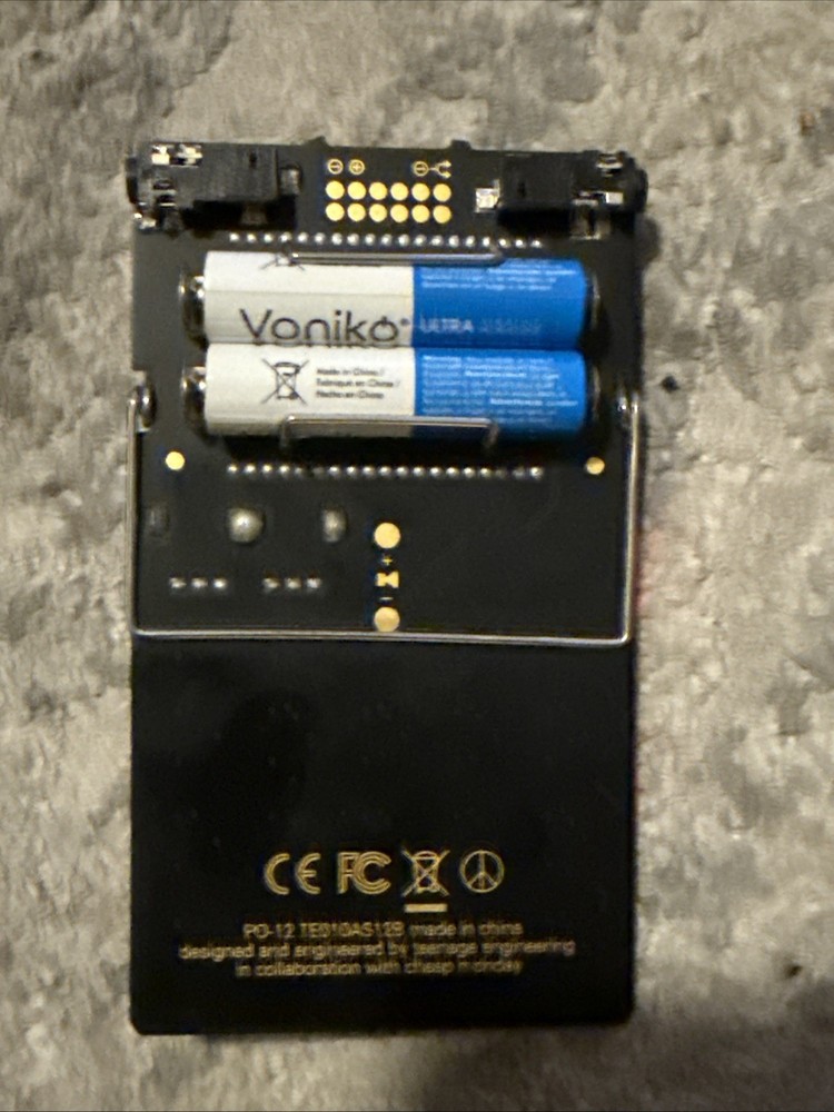 Teenage Engineering Pocket Operator PO-12 Rhythm Drum Machine Sequencer