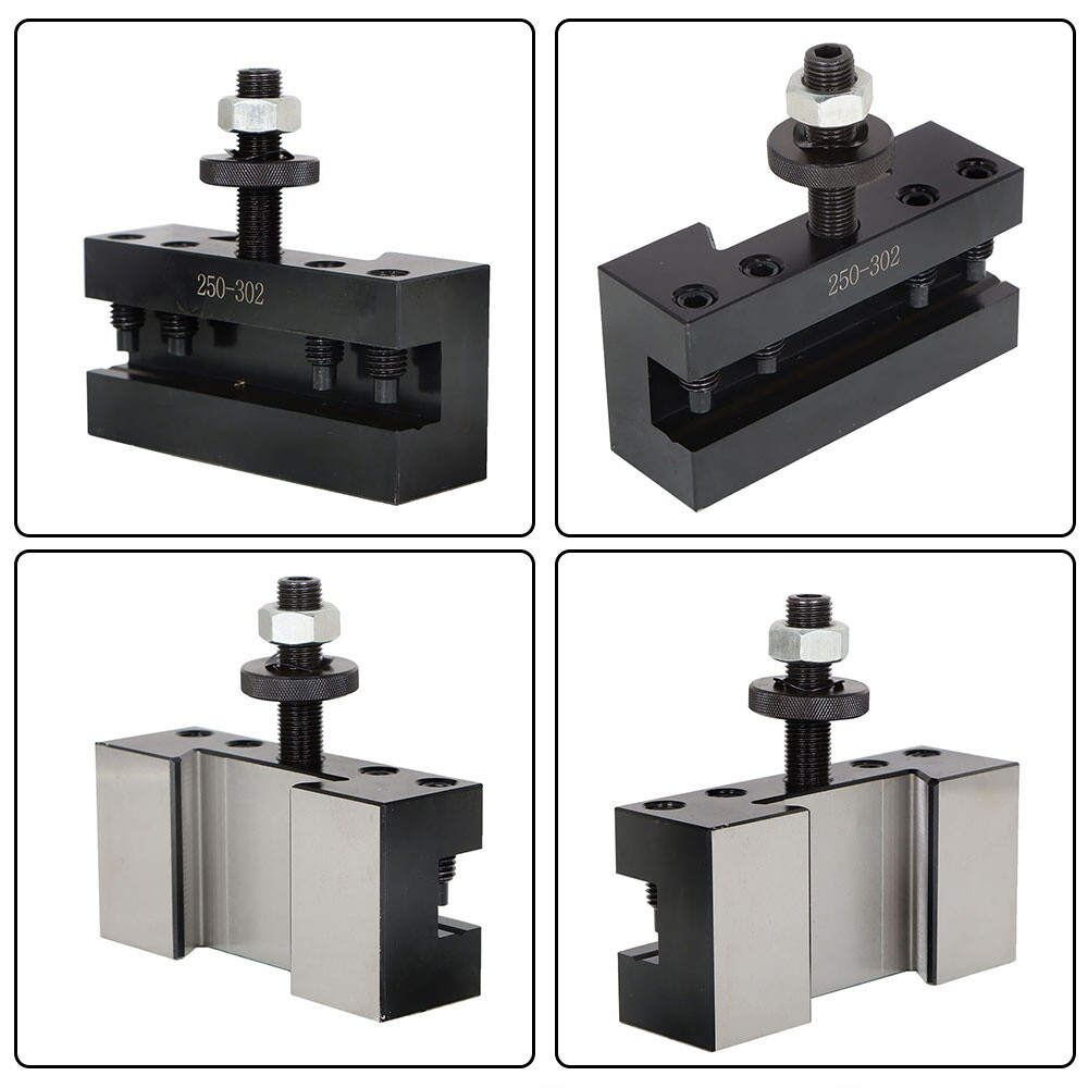 3Pcs CXA #2 250-302 Quick Change Tool Post Boring Turning & Facing Holder Lathe
