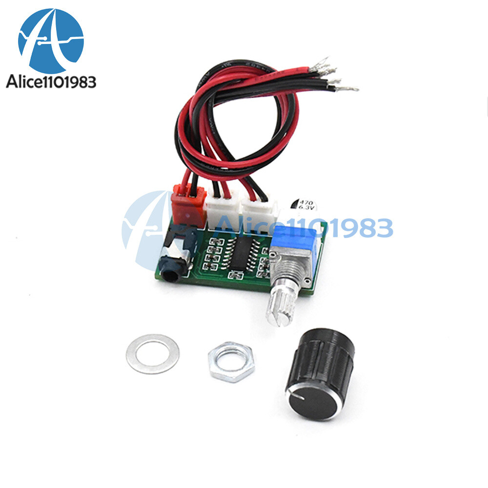 Digital 5V 3W*2 Power Amplifier Board PAM8403 With Volume Knob AUX input USB
