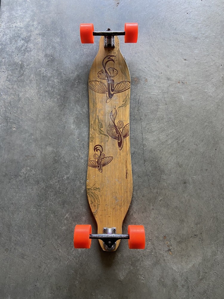 Loaded Flex 2 Longboard with (Basically new) Orangatang Wheels