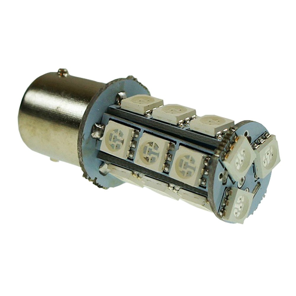Replacement 1156 18 Yellow LED Tail, Brake , Indicator Light Bulb