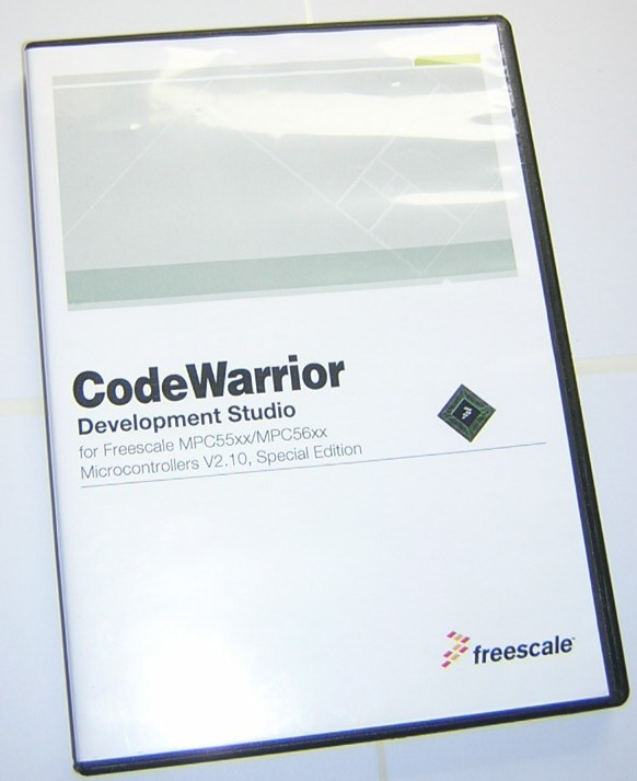 Freescale CodeWarrior Development Studio for MPC55xx/MPC56xx v2.10 CD-ROM (2012)
