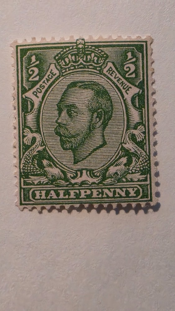 SG 346 1912 ½d Green