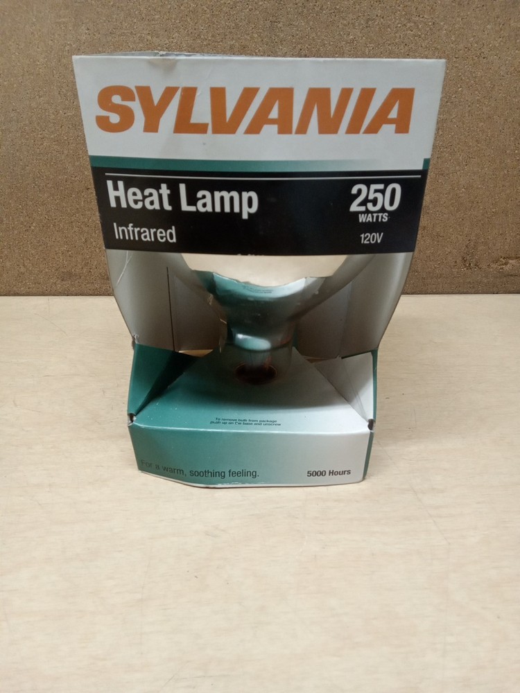 Sylvania 250Watt 120V Heat Lamp Infared