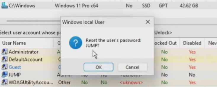 2026 Windows Password 3 min Reset USB