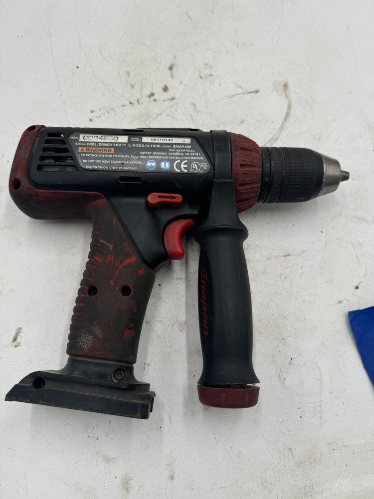 Snap On CDR4850A 18V NiCad Drill And Side Handle