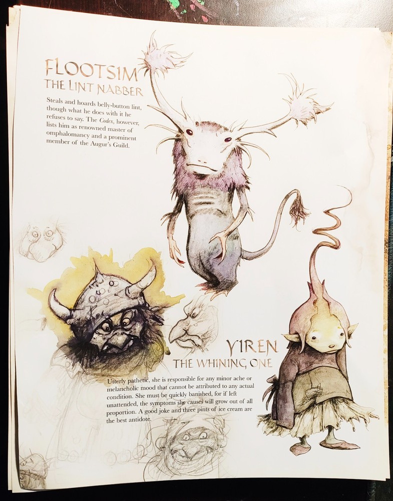 Vintage Book Page Bundle for Junk Journals - Goblin Theme Collage Pages
