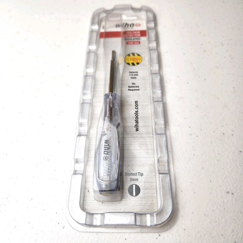 Wiha Tools 25511 Insulated Single Pole Voltage Detector