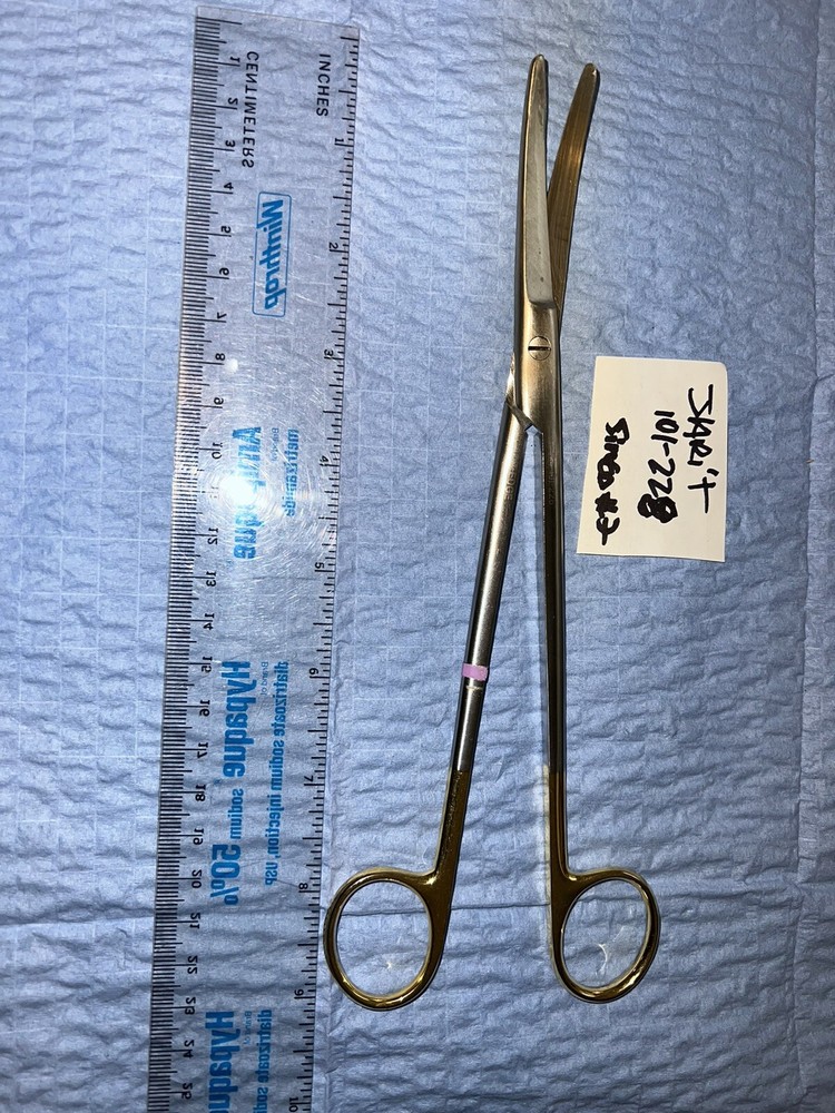 Jarit Carb Edge 101-226 Scissors Gold Handle