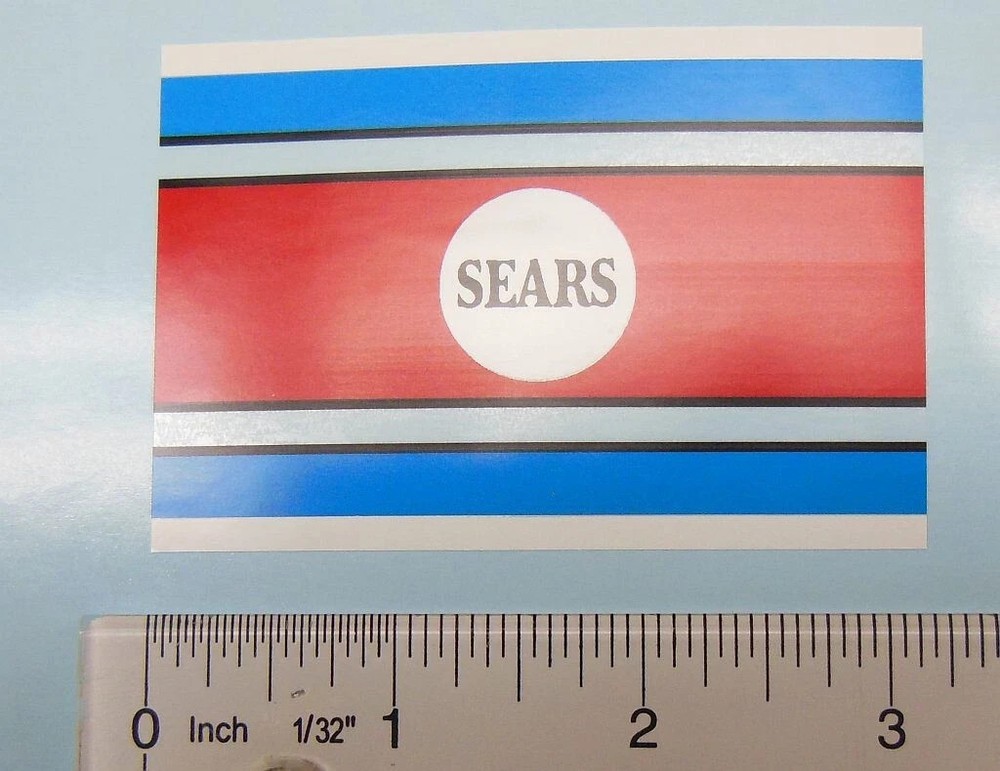Sears Huffy Gremlin seatpost decal