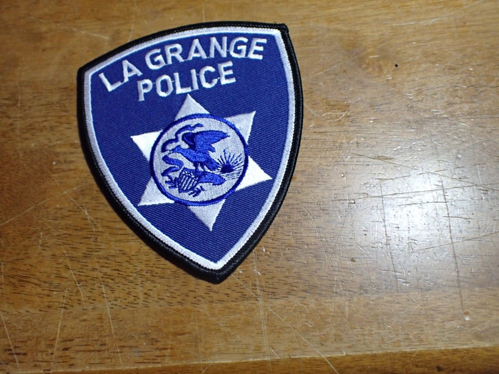 LAGRANGE ILLINOIS   EARLY   OBSOLETE VEST PATCH BX 25 #21