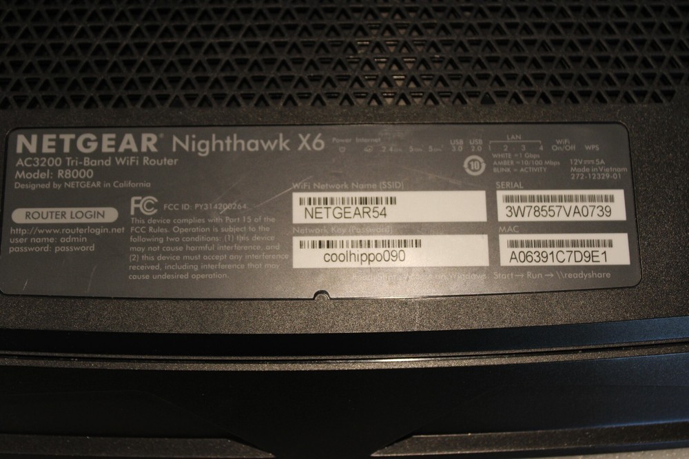 Netgear AC3200 - Used, works great