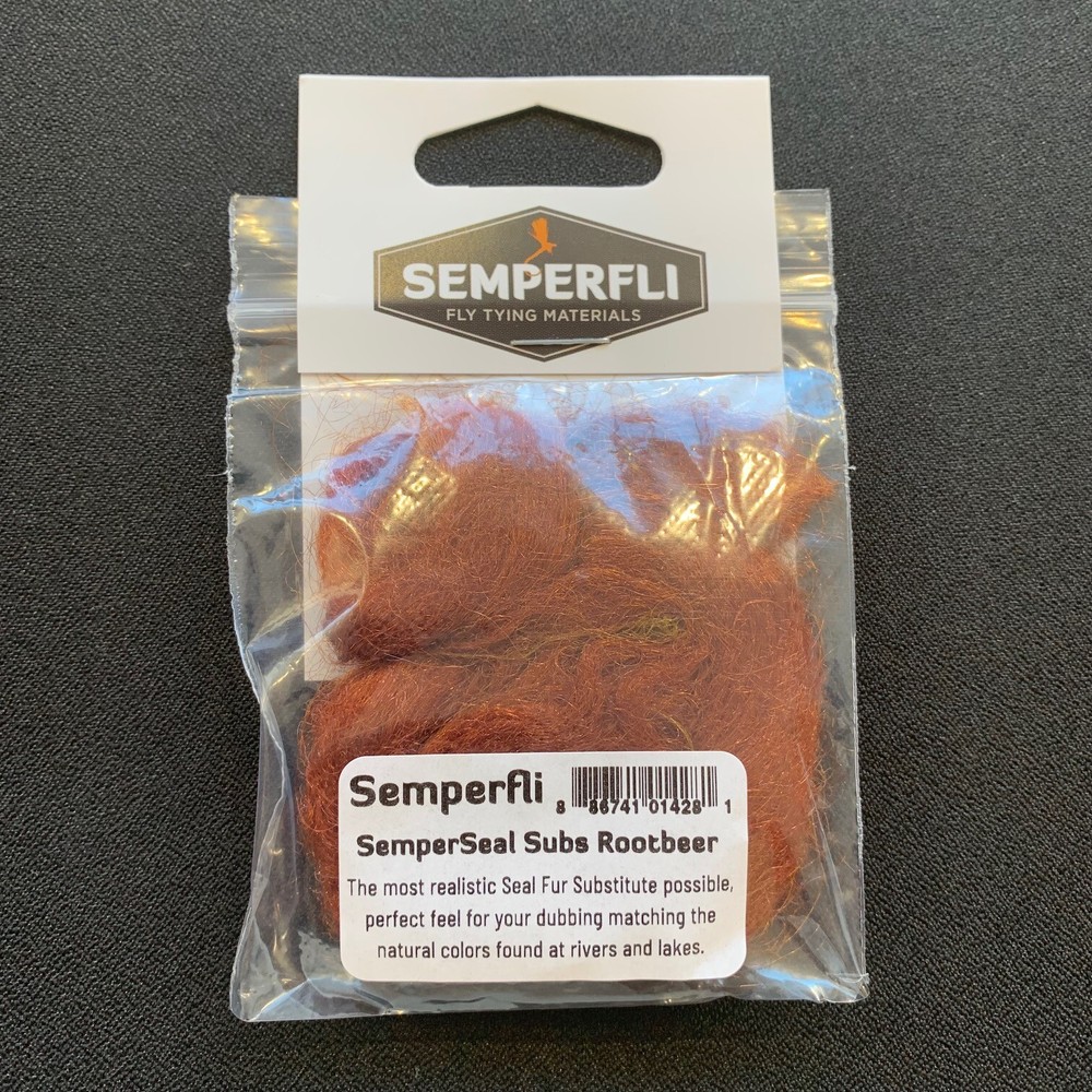 Semperfli SemperSeal Substitute Rootbeer Dubbing - Fly Tying Materials