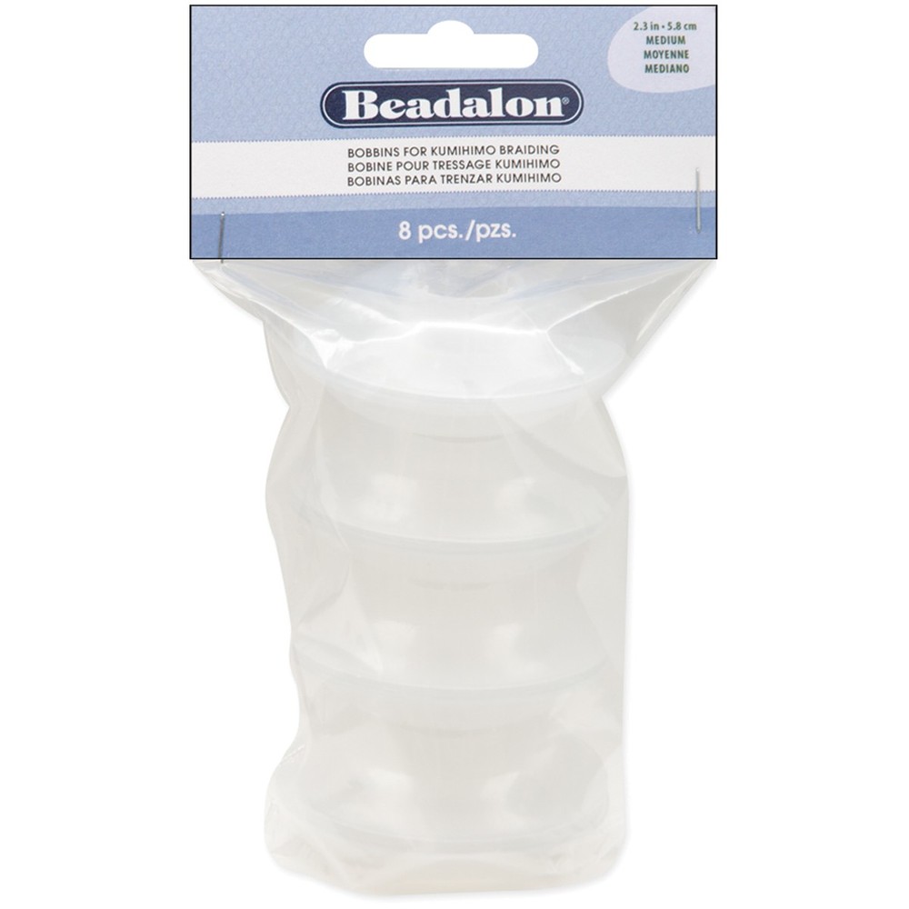 Beadalon Kumihimo Bobbins 8/Pkg-2.5" - 3 Pack