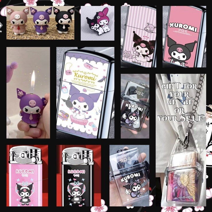 Kuromi Crossbody Case